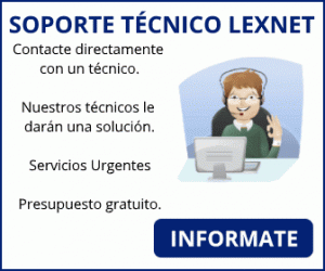 Soporte técnico Lexnet rápido y eficaz, cobertura nacional.