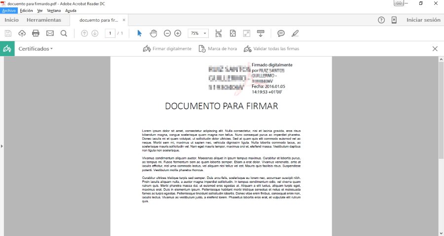 Documento firmado digitalmente