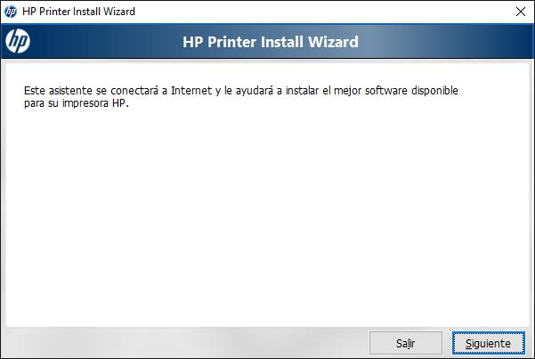 Instalador automatico de drivers de impresoras HP