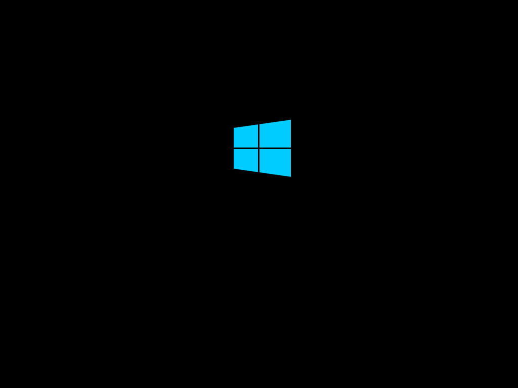 Pantalla de inicio de windows.